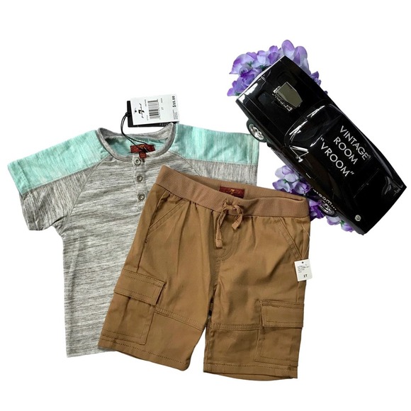 7 For All Mankind NWT Outfit for Boys Various - Picture 1 of 14